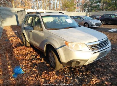 2010 SUBARU FORESTER 2.5X Silver  Gasoline JF2SH6BCXAH766091 photo #1