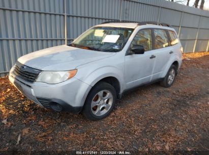 2010 SUBARU FORESTER 2.5X Silver  Gasoline JF2SH6BCXAH766091 photo #3