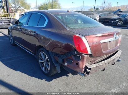 2012 LINCOLN MKS Burgundy  Gasoline 1LNHL9DR6CG807041 photo #4