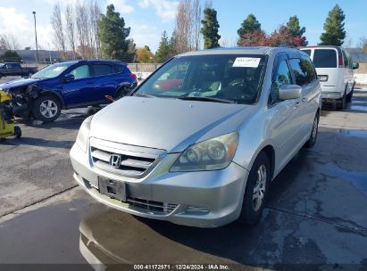 2006 HONDA ODYSSEY EX-L Silver  Gasoline 5FNRL38746B029920 photo #3