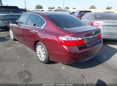 2015 HONDA ACCORD EX Burgundy  Gasoline 1HGCR2F73FA265745 photo #4