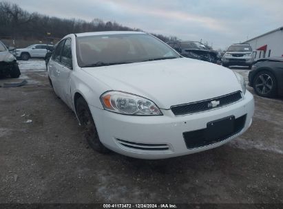 2014 CHEVROLET IMPALA LIMITED POLICE White  Gasoline 2G1WD5E3XE1158686 photo #1