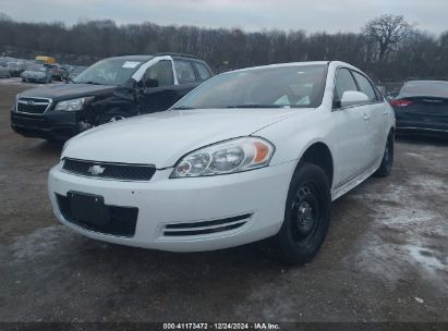 2014 CHEVROLET IMPALA LIMITED POLICE White  Gasoline 2G1WD5E3XE1158686 photo #3