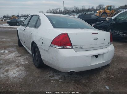 2014 CHEVROLET IMPALA LIMITED POLICE White  Gasoline 2G1WD5E3XE1158686 photo #4