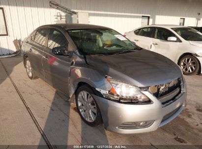 2013 NISSAN SENTRA SL Silver  Gasoline 3N1AB7AP1DL636781 photo #1