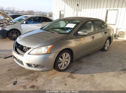 2013 NISSAN SENTRA SL Silver  Gasoline 3N1AB7AP1DL636781 photo #3