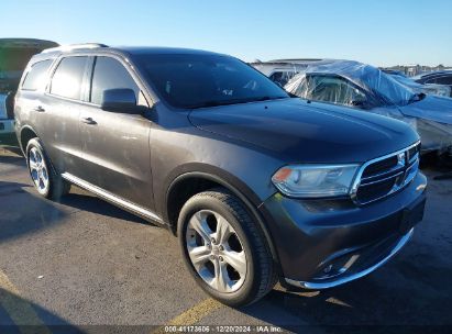 2014 DODGE DURANGO SXT Gray  Flexible Fuel 1C4RDJAG8EC267468 photo #1