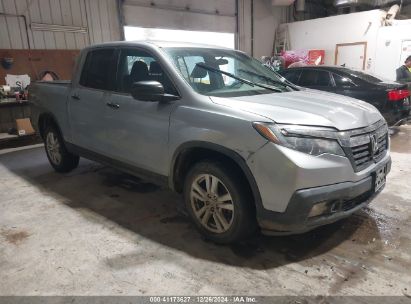 2017 HONDA RIDGELINE RT Silver  Gasoline 5FPYK3F23HB013191 photo #1