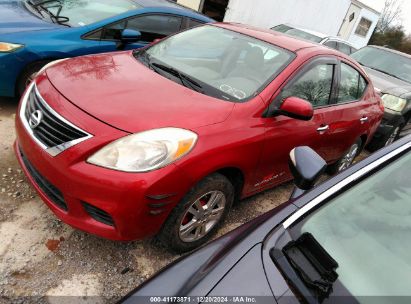 2014 NISSAN VERSA 1.6 SV Burgundy  Gasoline 3N1CN7AP3EL860653 photo #3