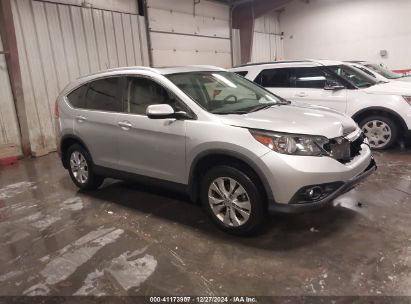 2012 HONDA CR-V EX-L Silver  Gasoline JHLRM4H76CC029335 photo #1