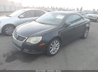 2009 VOLKSWAGEN EOS KOMFORT Dark Blue  Gasoline WVWBA71F99V001519 photo #3