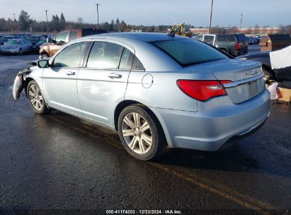 2013 CHRYSLER 200 TOURING Blue  Gasoline 1C3CCBBB7DN593643 photo #4