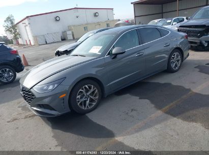 2022 HYUNDAI SONATA SEL Gray  Gasoline KMHL14JA5NA245706 photo #3