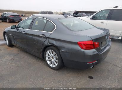 2016 BMW 535I Gray  Gasoline WBA5B1C56GG132689 photo #4