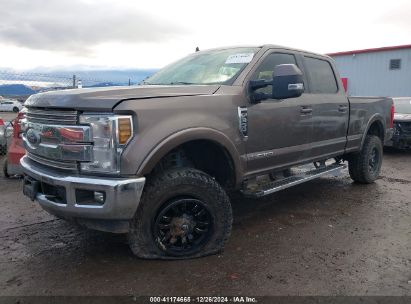 2019 FORD F-350 LARIAT Brown  Diesel 1FT8W3BT9KEG61154 photo #3