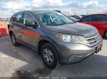 2013 HONDA CR-V LX Gray  Gasoline 2HKRM4H30DH617022 photo #1