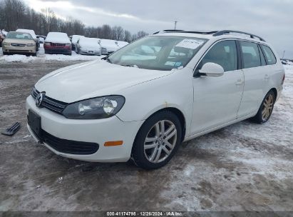 2011 VOLKSWAGEN JETTA SPORTWAGEN 2.0L TDI White  Diesel 3VWPL7AJ2BM663220 photo #3