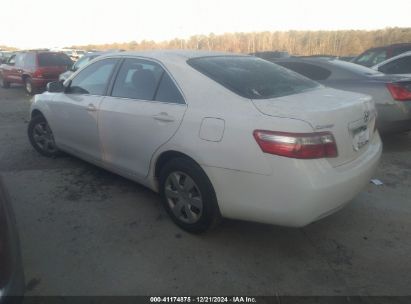 2007 TOYOTA CAMRY CE White  Gasoline JTNBE46K373054813 photo #4