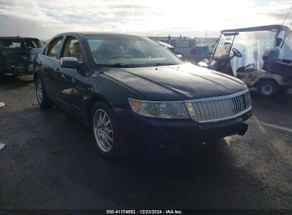 2006 LINCOLN ZEPHYR Black  Gasoline 3LNHM26176R654758 photo #1