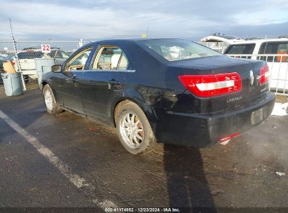 2006 LINCOLN ZEPHYR Black  Gasoline 3LNHM26176R654758 photo #4