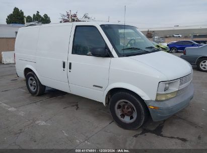 2001 CHEVROLET ASTRO White  Gasoline 1GCDM19W31B130766 photo #1