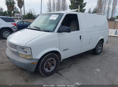 2001 CHEVROLET ASTRO White  Gasoline 1GCDM19W31B130766 photo #3