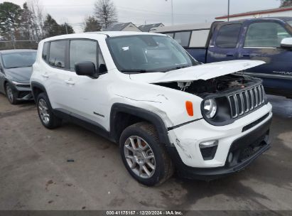 2023 JEEP RENEGADE LATITUDE 4X4 White  Gasoline ZACNJDB17PPP62694 photo #1