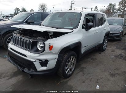 2023 JEEP RENEGADE LATITUDE 4X4 White  Gasoline ZACNJDB17PPP62694 photo #3