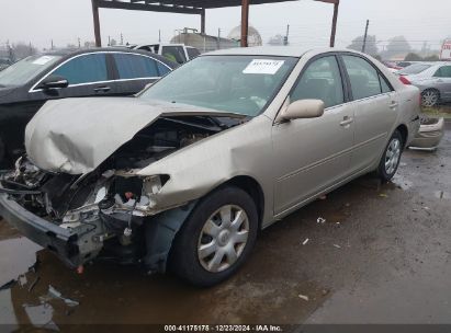 2004 TOYOTA CAMRY LE Beige  Gasoline 4T1BE32K74U364209 photo #3