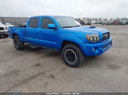 2006 TOYOTA TACOMA DBL CAB PRERUNNER LNG BED Blue  Gasoline 5TEKU72N46Z243348 photo #1