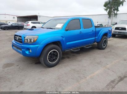 2006 TOYOTA TACOMA DBL CAB PRERUNNER LNG BED Blue  Gasoline 5TEKU72N46Z243348 photo #3