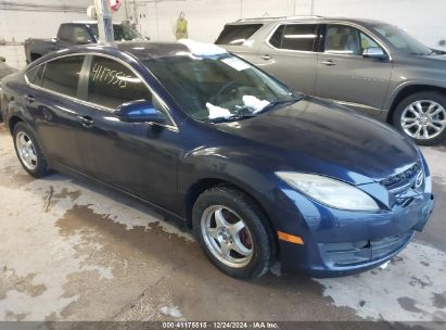 2010 MAZDA MAZDA6 I SPORT Blue  Gasoline 1YVHZ8BH7A5M04552 photo #1