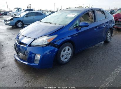 2011 TOYOTA PRIUS Blue  Hybrid JTDKN3DU9B0248775 photo #3