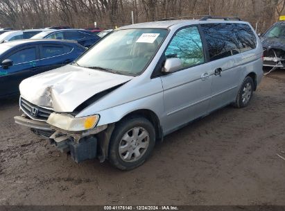 2003 HONDA ODYSSEY EX-L Silver  Gasoline 5FNRL18963B001683 photo #3