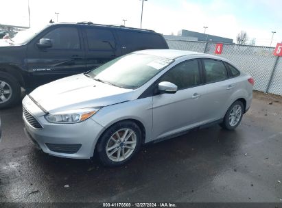 2017 FORD FOCUS SE Silver  gas 1FADP3F29HL284560 photo #3