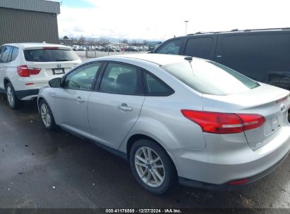 2017 FORD FOCUS SE Silver  gas 1FADP3F29HL284560 photo #4