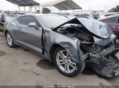 2020 CHEVROLET CAMARO RWD  1LS Gray  Gasoline 1G1FB1RX6L0109652 photo #1