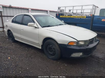 2002 MITSUBISHI GALANT ES/LS White  Gasoline 4A3AA46G22E131379 photo #1