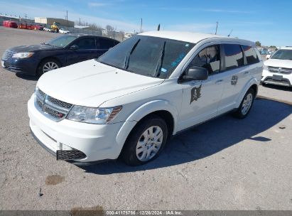 2015 DODGE JOURNEY AMERICAN VALUE PKG White  Gasoline 3C4PDCAB6FT602904 photo #3