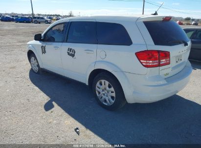 2015 DODGE JOURNEY AMERICAN VALUE PKG White  Gasoline 3C4PDCAB6FT602904 photo #4