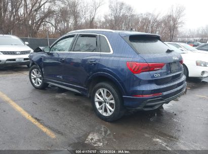 2023 AUDI Q3 PREMIUM 45 TFSI S LINE QUATTRO TIPTRONIC Dark Blue  Other WA1DECF35P1113706 photo #4