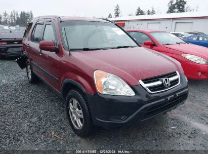 2004 HONDA CR-V EX Red  Gasoline JHLRD78884C035455 photo #1