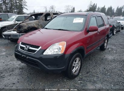 2004 HONDA CR-V EX Red  Gasoline JHLRD78884C035455 photo #3