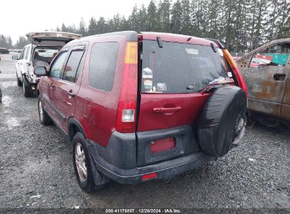 2004 HONDA CR-V EX Red  Gasoline JHLRD78884C035455 photo #4