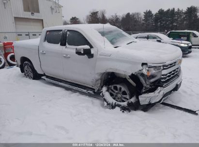 2024 CHEVROLET SILVERADO 1500 4WD  SHORT BED LTZ White  Gasoline 1GCUDGED0RZ401759 photo #1