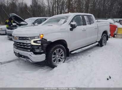 2024 CHEVROLET SILVERADO 1500 4WD  SHORT BED LTZ White  Gasoline 1GCUDGED0RZ401759 photo #3