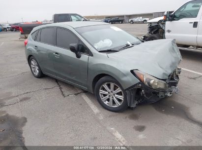 2014 SUBARU IMPREZA 2.0I Gray  Gasoline JF1GPAA60E8305919 photo #1