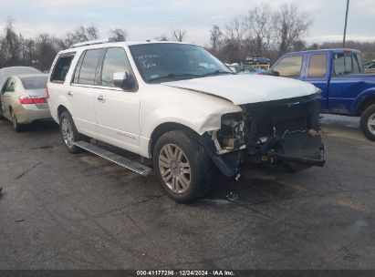 2013 LINCOLN NAVIGATOR White  Flexible Fuel 5LMJJ2J58DEL06629 photo #1