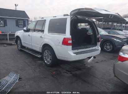 2013 LINCOLN NAVIGATOR White  Flexible Fuel 5LMJJ2J58DEL06629 photo #4