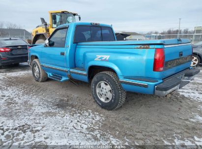 1994 CHEVROLET GMT-400 K1500 Blue  Gasoline 1GCEK14K7RZ269445 photo #4